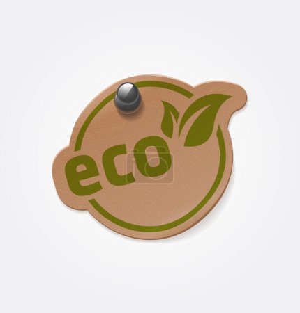 vintage eco sticker