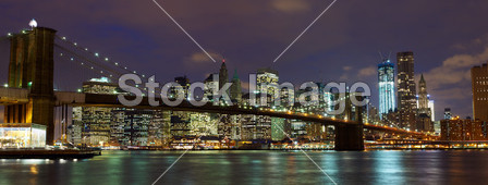 Brooklyn Bridge panorama