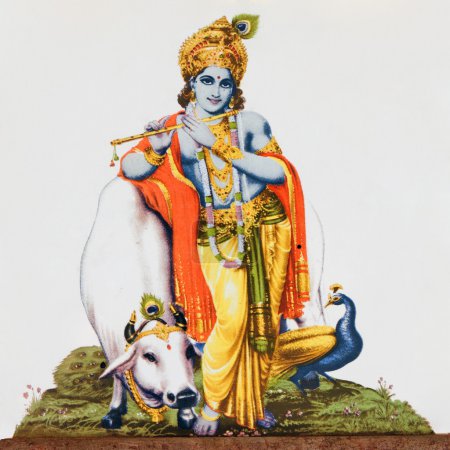 Hindu god Krishna