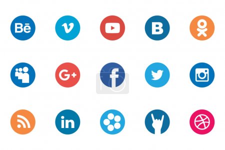 social networks icons