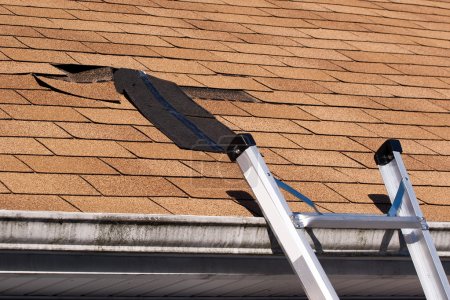 Damaged Roof Shingles Repair