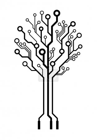 Vector circuit board tree